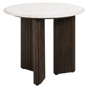 Table d'appoint Mayfield brown 55Ø