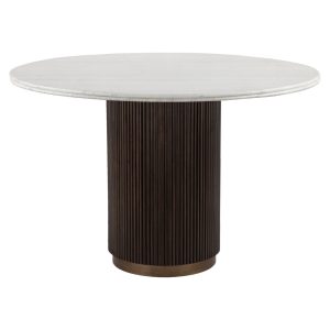 Table à manger Mayfield brown 120Ø