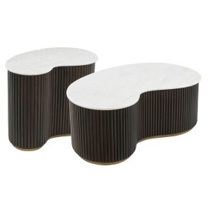 Table basse Mayfield brown (Set of 2)