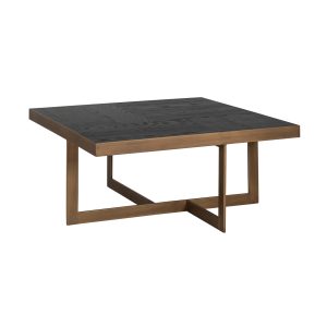 Table basse Cambon dark coffee 90x90