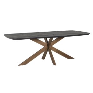 Table à manger Cambon dark coffee danish oval 230