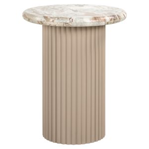 Table d'appoint Coronel Blush beige