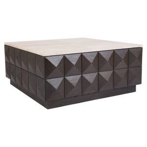 Table basse Claremont brown