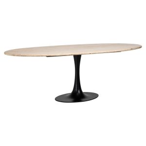 Table à manger Hampton black oval 230