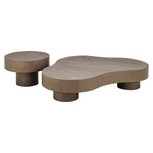 Table basse Bogor bronze (Set of 2)