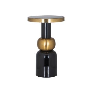 Table d'appoint Mose black 41Ø