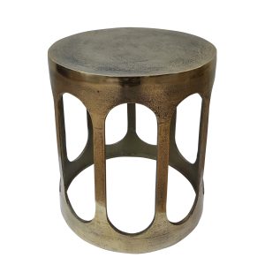 Table d'appoint Du Pont brushed gold