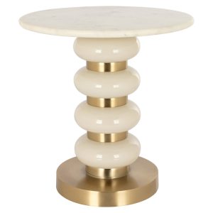 Table d'appoint Boann white