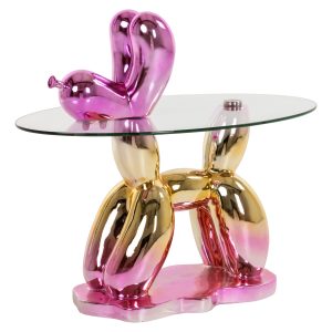 Table d'appoint Usha pink