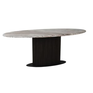 Table à manger Rashford Blush beige oval 200