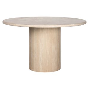 Table à manger Alexander Jones beige 130Ø (Renaissance)