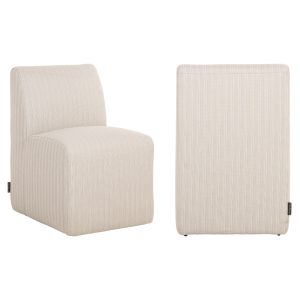 Chaise de salle à manger extérieure Riva beige