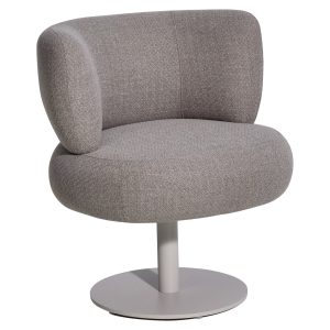 Chaise de salle à manger extérieure Mason greige alpine swivel