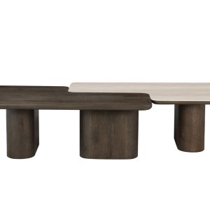 Table basse Nando brown (Set of 2)