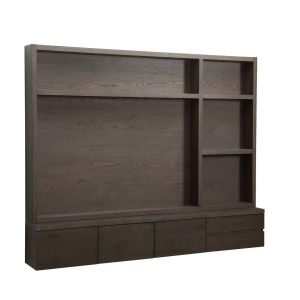 Meuble TV Lachance brown  3-doors 2-drawers