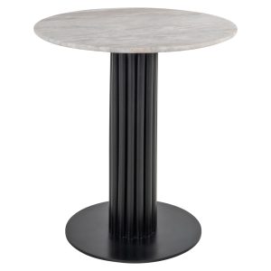 Table bistro Nyon Blush beige 75Ø