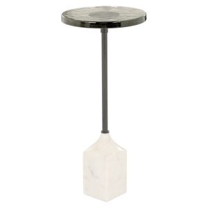 Table d'appoint Aurora white 27Ø
