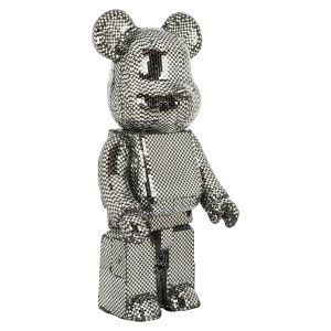 Objet décoratif Bear silver small