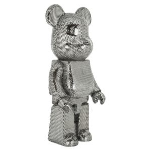 Objet décoratif Bear silver large