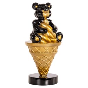 Objet décoratif Harly black/gold