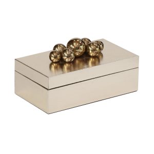 Boîte de rangement Norah gold