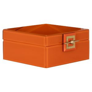 Boîte de rangement Bodine orange large