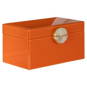 Boîte de rangement Lia orange