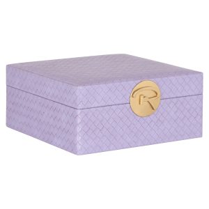 Boîte de rangement Joelle purple large