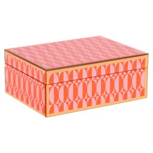 Boîte de rangement Abba pink large