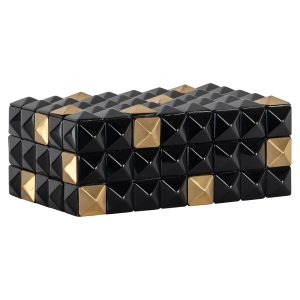 Boîte de rangement Velicia black/gold