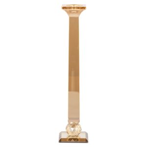 Porte-bougie Milou amber large