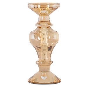 Porte-bougie Dilan amber small