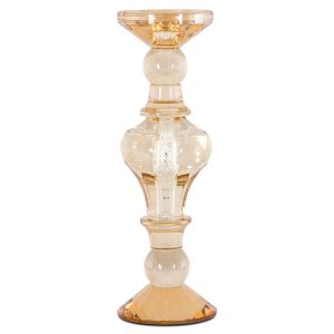 Porte-bougie Dilan amber large