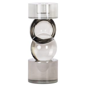 Porte-bougie Jennyl grey large