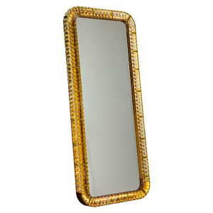 Miroir Khalo bronze