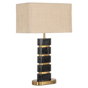 Lampe de table Levina black/gold