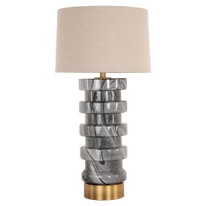 Lampe de table Jaylee black/white
