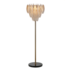 Lampe sur pied Chloe brass antique