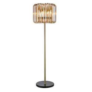 Lampe sur pied Channa bronze