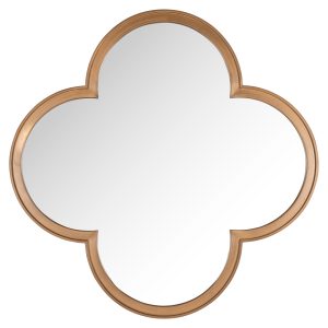 Miroir Lowen brushed gold