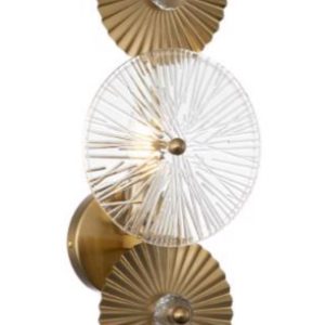 Applique murale Aidan brushed gold