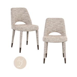 Chaise de salle à manger Cecilia trendy nature (Set of 2)