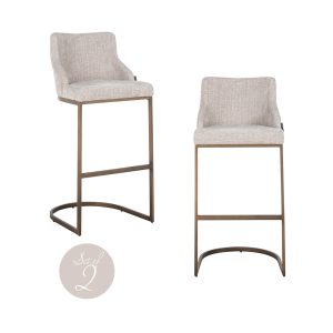 Tabouret de bar Bolton natural renegade (Set of 2)
