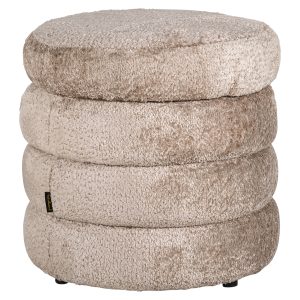 Pouf & repose-pieds Adele sheep natural
