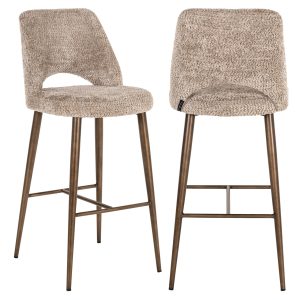Tabouret de bar Delphine lovely nature fire retardant