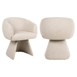 Chaise de salle à manger Quiriro biscotti swivel