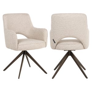 Chaise de salle à manger Ginerva biscotti swivel