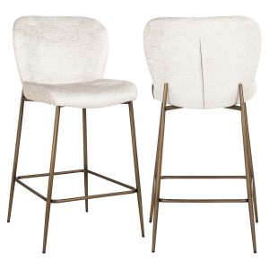Tabouret de comptoir Darby cream fusion
