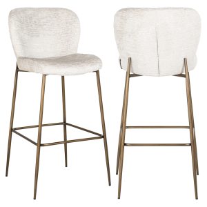 Tabouret de bar Darby cream fusion