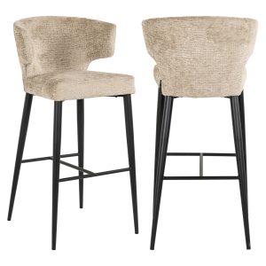 Tabouret de bar Taylor desert fusion fire retardant